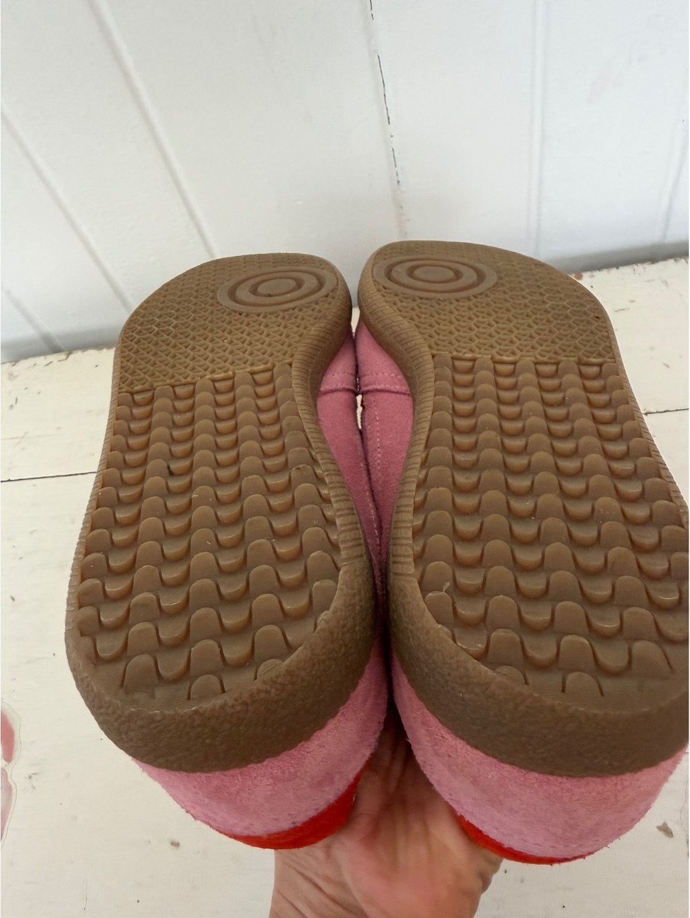 ALOHAS TB.490 RIFE SEA PINK LEATHER SNEAKERS size 7 - Picture 7 of 7